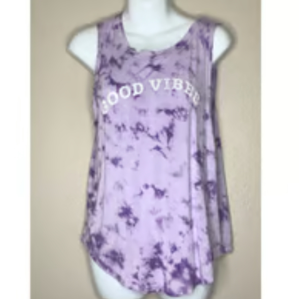 Women's goodvibes cloud wash Tank